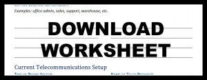 download company phone worksheet